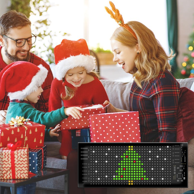 Programmable LED Matrix Panel Flexible Screen IP65 with APP Control 70*173mm