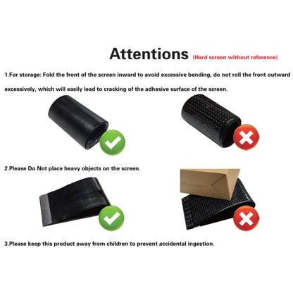 Programmable LED Matrix Panel Flexible Screen IP65 with APP Control 70*173mm