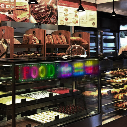 Programmable LED Matrix Panel Flexible Screen IP65 with APP Control 192*898mm