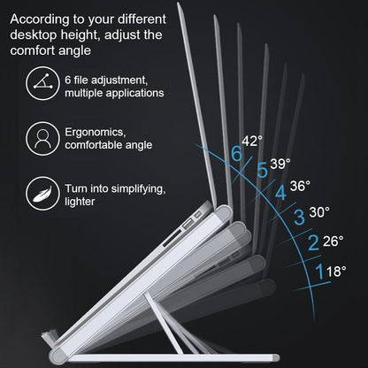 Foldable Aluminum Laptop Stand - Universal