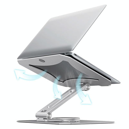 360 Degree Rotating Aluminum Laptop Stand - Heat Dissipation