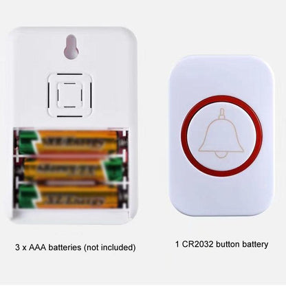 Wireless Doorbell With Remote Control And Flashing Light - Cmf1188-11