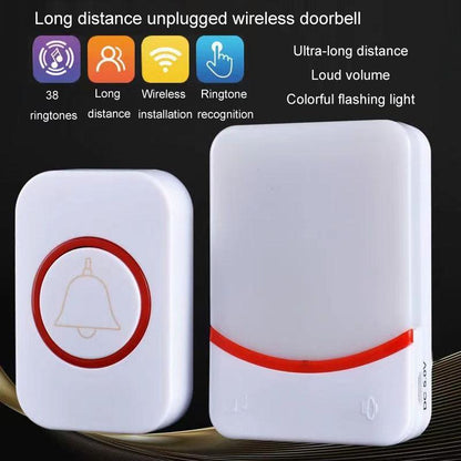 Wireless Doorbell With Remote Control And Flashing Light - Cmf1188-11