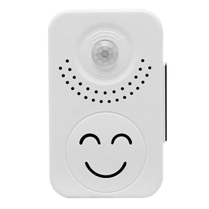 Entrance Voice Broadcaster - Small Horn Sensor For Doorbell Use - Rechargeable Square