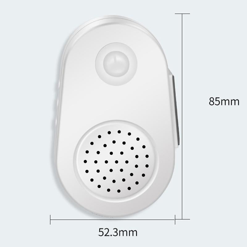 Entrance Voice Broadcaster - Small Horn Sensor For Doorbell Use - Rechargeable Square