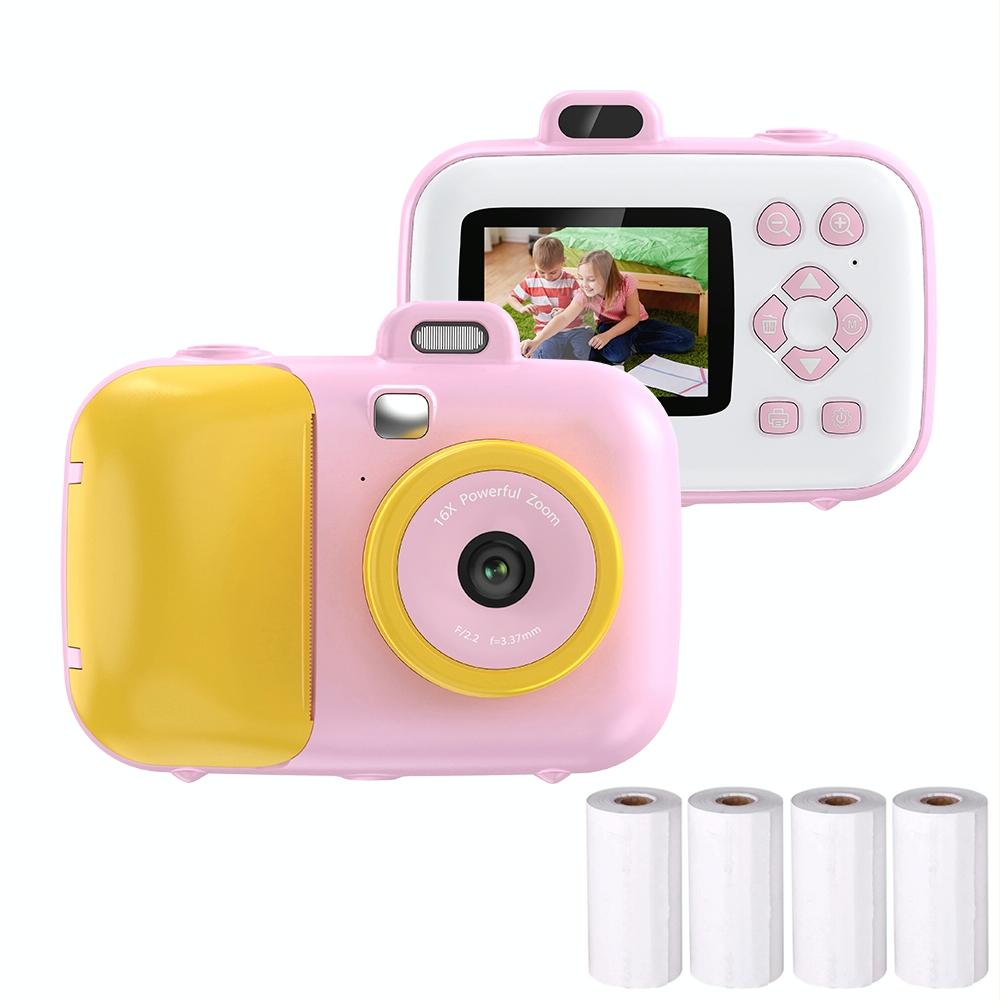Smart Kids Thermal Camera With Printing Paper - 2.4 - Blue Focus