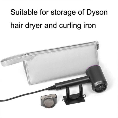 Black Hair Dryer Storage Package With Protective Cover And Hair Roll