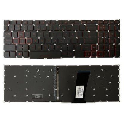 Red Backlit Laptop Keyboard - Us Version - For Acer Nitro 5 An515-41