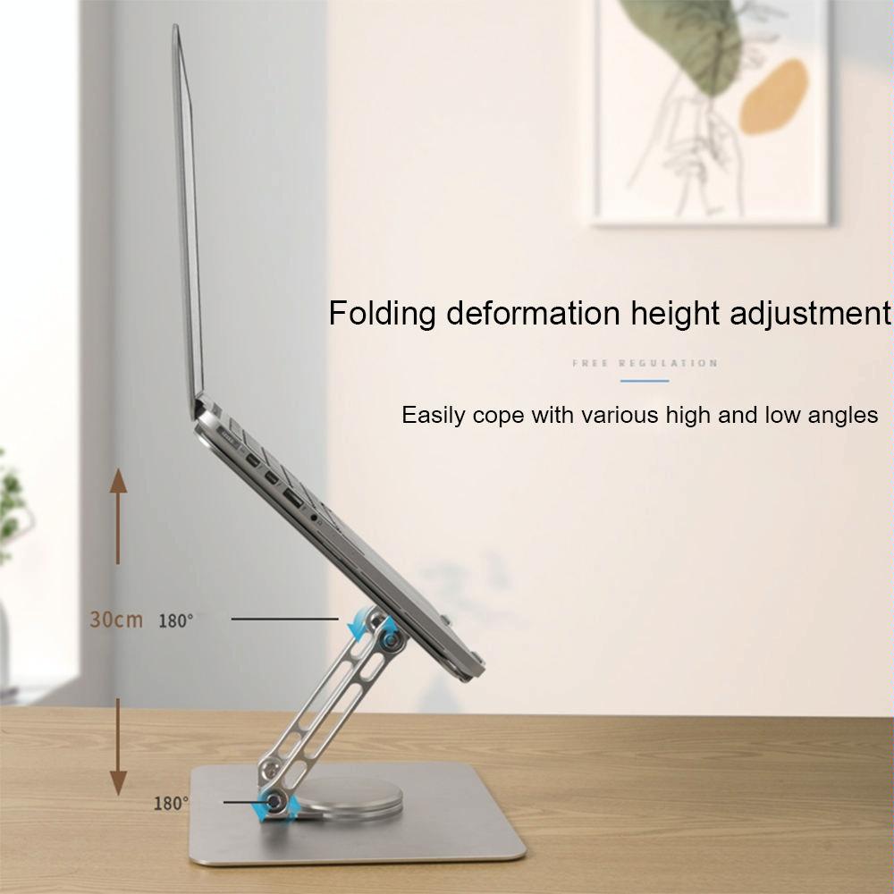 Foldable Rotating Laptop Cooling Stand - Multifunctional