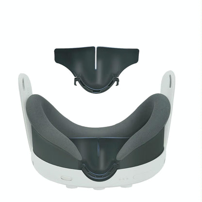2-Piece Vr Nose Pad Mask For Meta Quest 3 - Face Cover Set - 4Pcs /Set