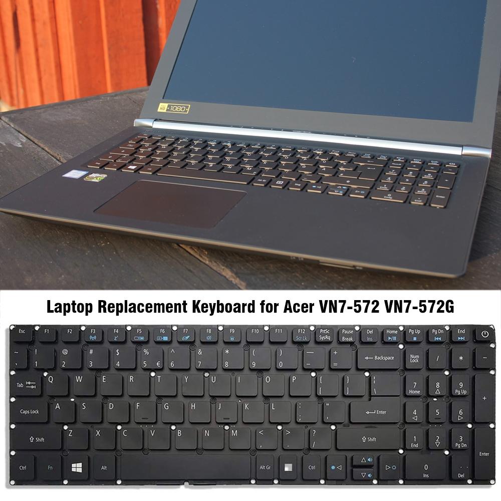 Portable Keyboard For Laptops - Compact And Durable - For Acer Vn7-572 / Vn7-572G