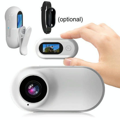 Portable Hd Magnetic Thumb Camera For Outdoor Cycling - Standard