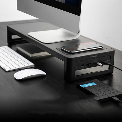 Vaydeer Desktop Monitor Stand With Increased Storage Capacity