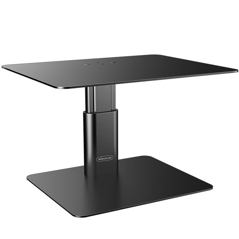 Black Adjustable Desk Stand For Laptop And Monitor - Eda0011511