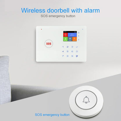 Anti-Theft Wireless Doorbell Button Alarm - Compact