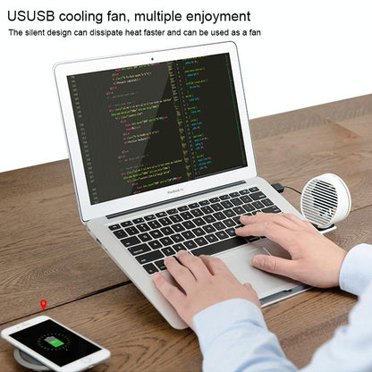 Aluminum Laptop Stand With Cooling