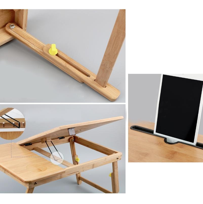 Foldable Laptop Desk For Bed - Lazy Computer Table