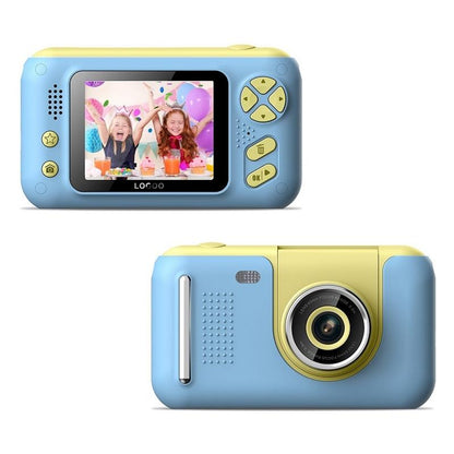 Kids Hd Reversible Camera - 2.4 Inch - Yellow / Blue