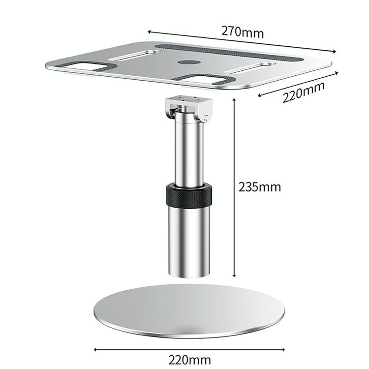 Portable Aluminum Laptop Stand For Better Cooling And Ergonomic Use