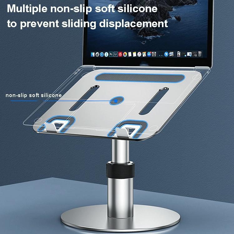 Portable Aluminum Laptop Stand For Better Cooling And Ergonomic Use