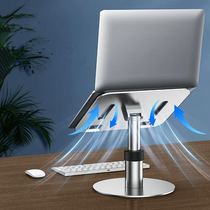 Portable Aluminum Laptop Stand For Better Cooling And Ergonomic Use