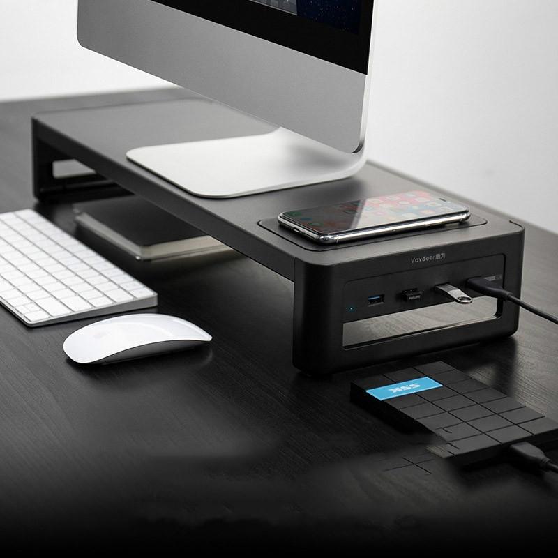 Vaydeer Desktop Screen Storage Base - Maximize Space