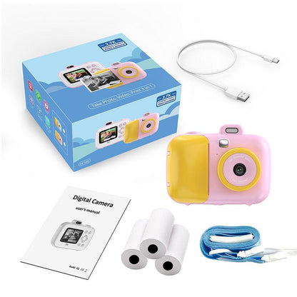 Smart Kids Thermal Camera With Printing Paper - 2.4 - Blue Focus