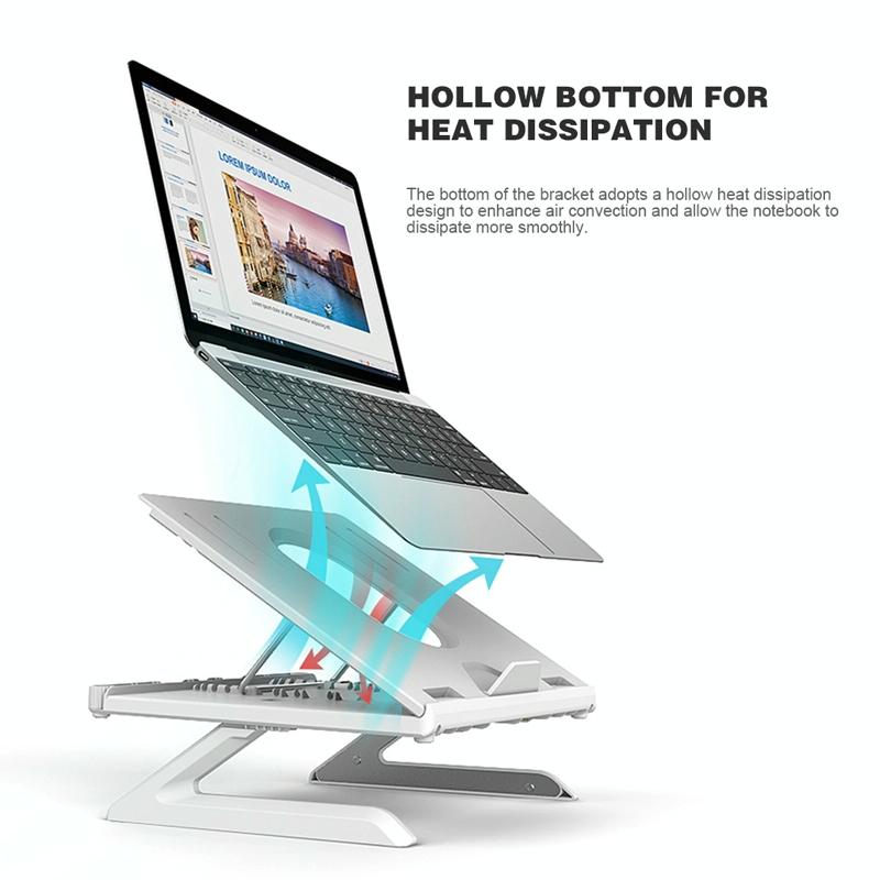 Foldable Notebook Stand For Monitor - Multifunctional Rack