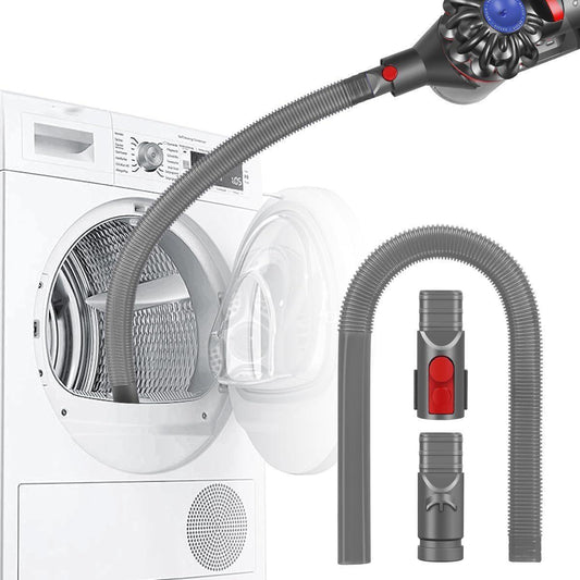 Vacuum Dryer Vent Cleaner Kit For Dyson V6 / Dc Cordless Gray - For Dyson V7 V8 V10 V11 V15 G5 Gray