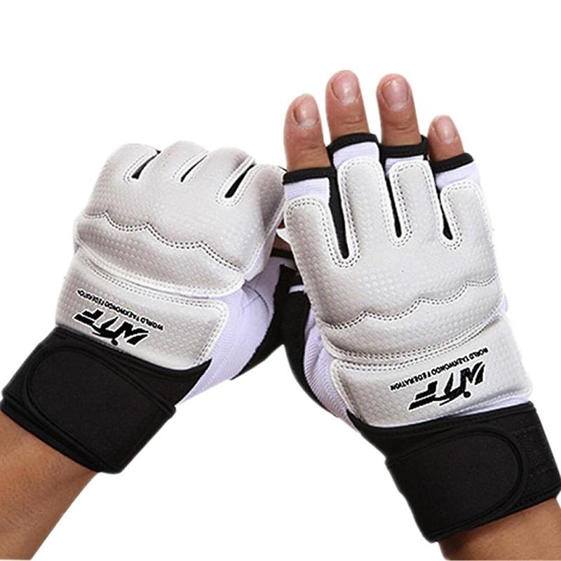 Adult Half Finger Sandbag Training Boxing Gloves - Pu Leather