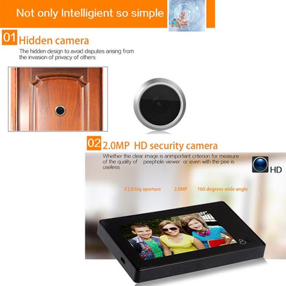 2.0Mp Smart Doorbell With 4.3 Tft Display Screen