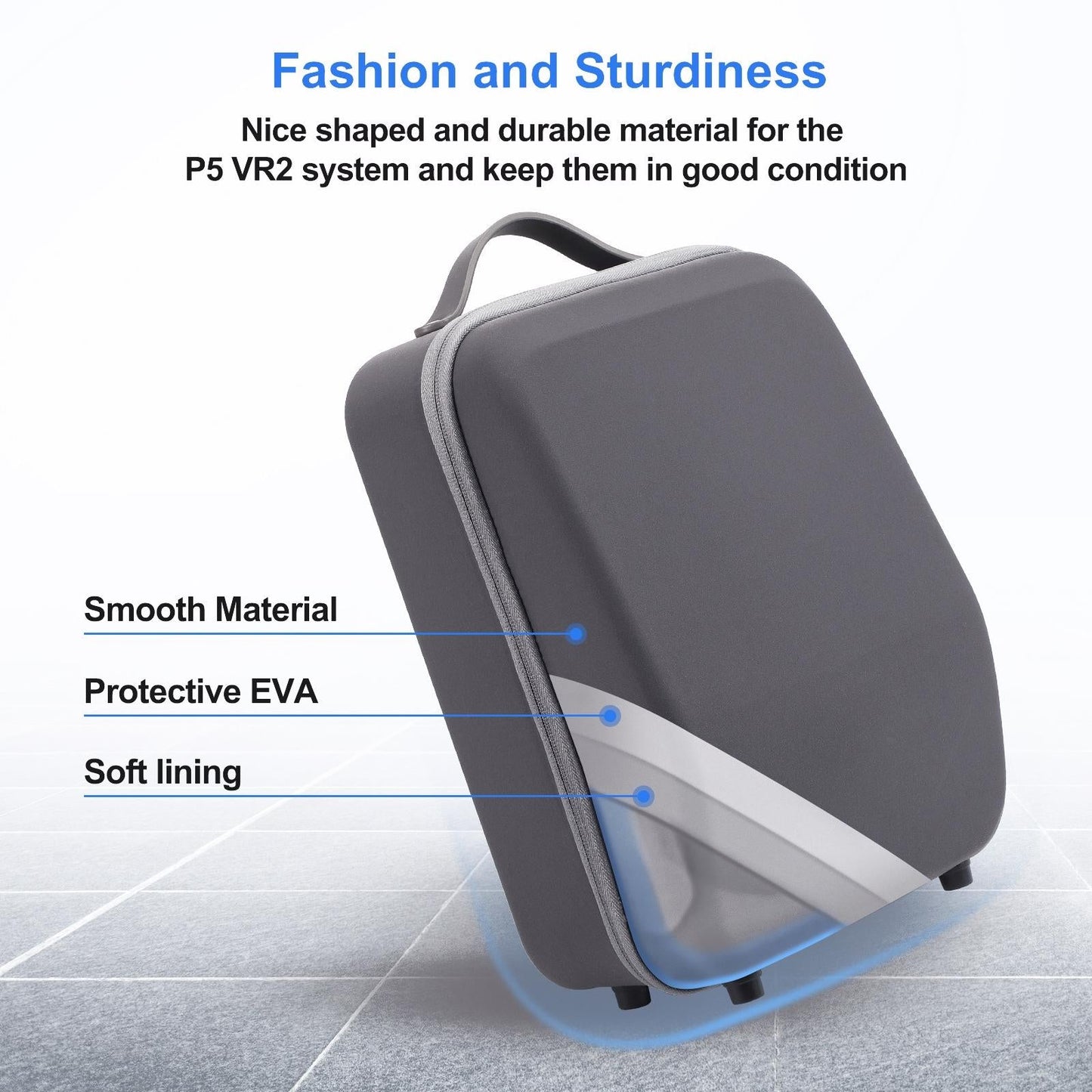 Shockproof Vr Storage Bag With Handle - Anti Pressure