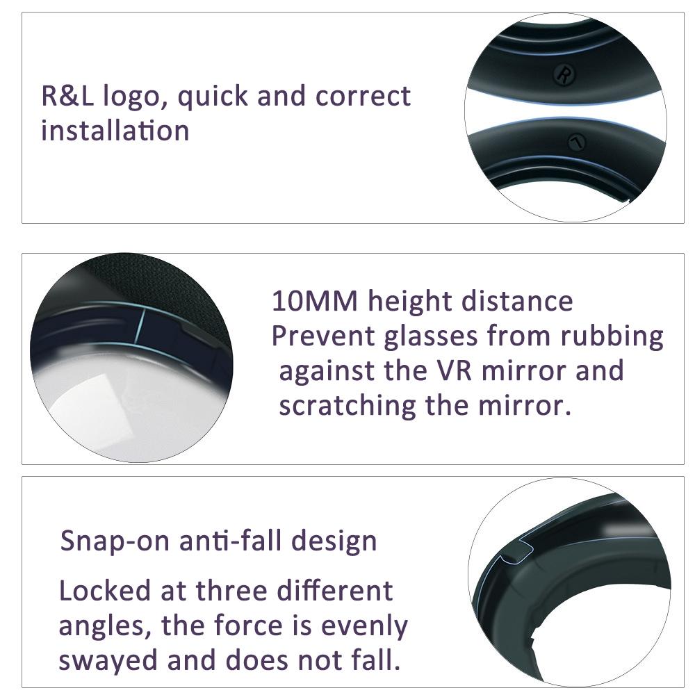 Protective Lens Cover For Oculus Quest 3 Vr