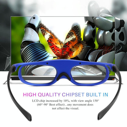 Home Theater 3D Glasses - Active Shutter For Projectors & Tvs