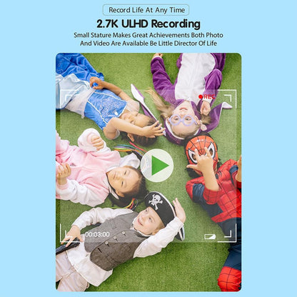 Smart Kids Thermal Camera With Printing Paper - 2.4 - Blue Focus