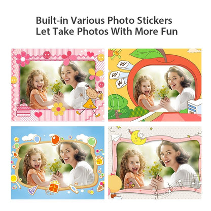 Smart Kids Thermal Camera With Printing Paper - 2.4 - Blue Focus