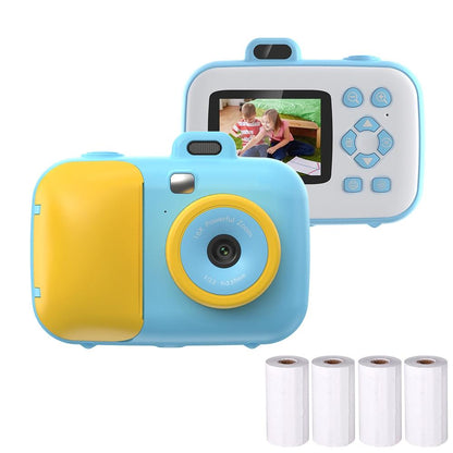Smart Kids Thermal Camera With Printing Paper - 2.4 - Blue Focus