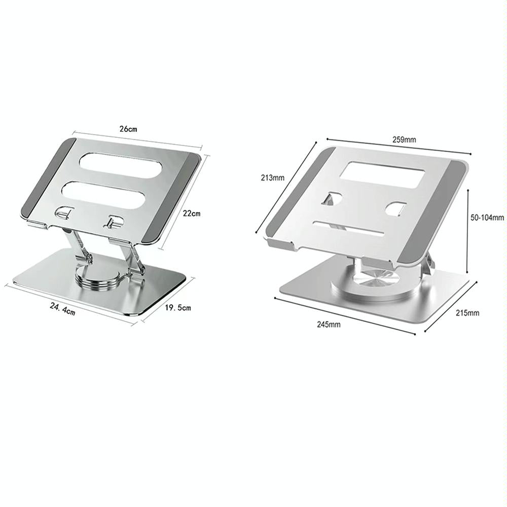 Foldable Rotating Laptop Cooling Stand - Multifunctional