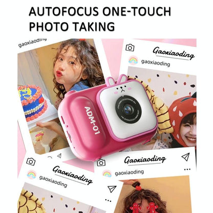 48Mp Dual Lens Kids Digital Camera With 2.4 Ips Screen And 32Gb Tf Card - Blue Fox