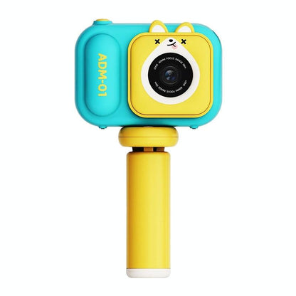 48Mp Dual Lens Kids Digital Camera With 2.4 Ips Screen And 32Gb Tf Card - Blue Fox
