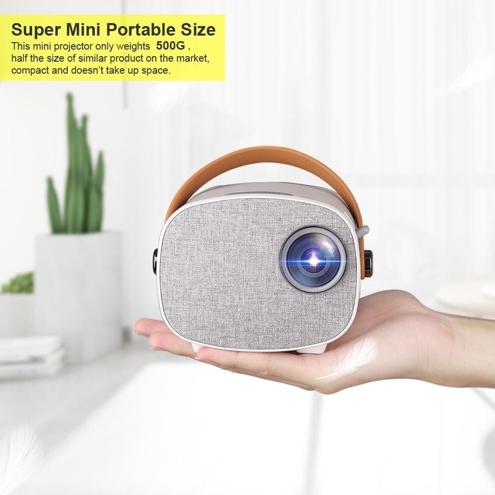 Portable Mini Projector For Kids - 1080P Led Same Screen Version