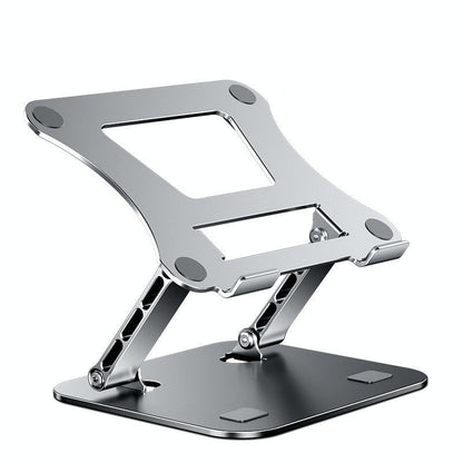 Adjustable Aluminum Laptop Stand - Foldable & Portable