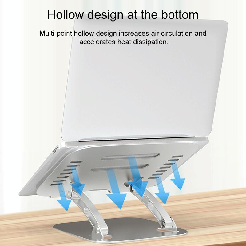 Aluminum Laptop Cooling Stand - Improved Heat Dissipation