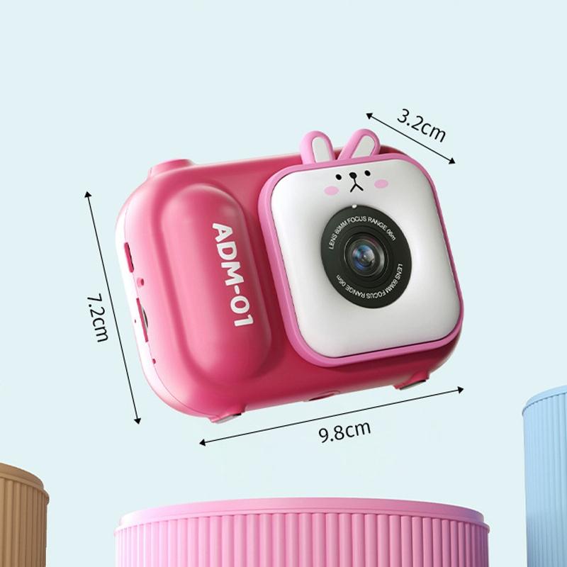 48Mp Dual Lens Kids Digital Camera With 2.4 Ips Screen And 32Gb Tf Card - Blue Fox