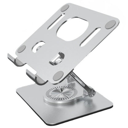 360 Rotation Ergonomic Laptop Stand - Adjustable Height Aluminum