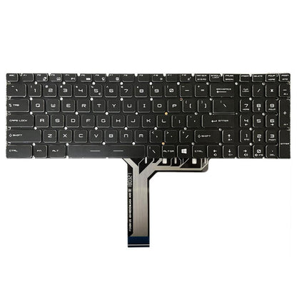 Backlit Laptop Keyboard For Msi Steel Series - Us Version