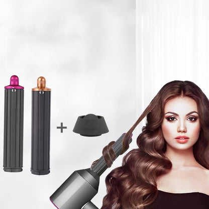 For Dyson Airwrap Hair Dryer Hs01 / Hs05 / Hd08 18.6 X 4Cm Upgraded Long Curling Barrels Nozzle With Long Adapter Golden