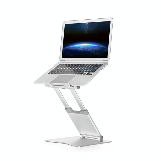 Foldable Aluminum Laptop Stand - Adjustable Height