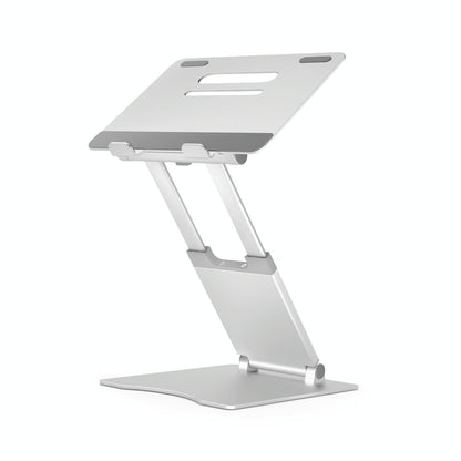 Foldable Aluminum Laptop Stand - Adjustable Height