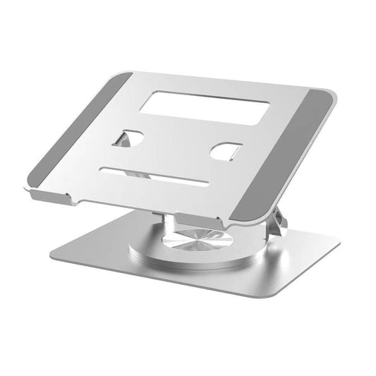 Adjustable Laptop Stand - Portable Aluminum 360 Degree Rotation